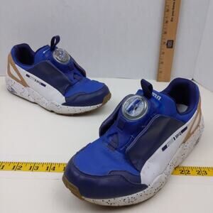 Puma x MCQ Alexander McQueen Shoes Men's Size 7 Women's Size 9 Blue White Disc